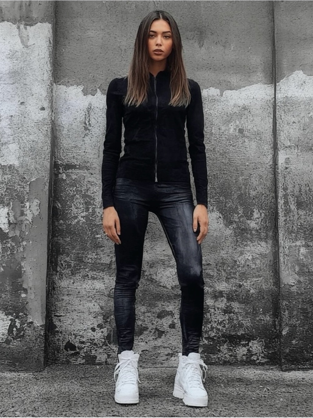 Sneak Peek Black Slim Jogger Pants